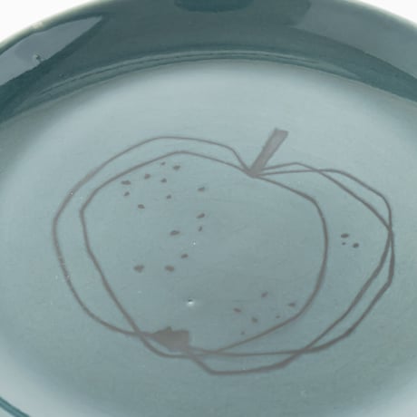 Arabia｜Graffito (ｸﾞﾗﾌｨｰﾄ)｜plate φ20cm｜apple｜①