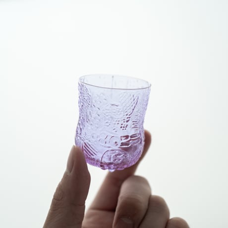 Nuutajarvi｜Fauna｜glass φ4.4cm｜amethyst