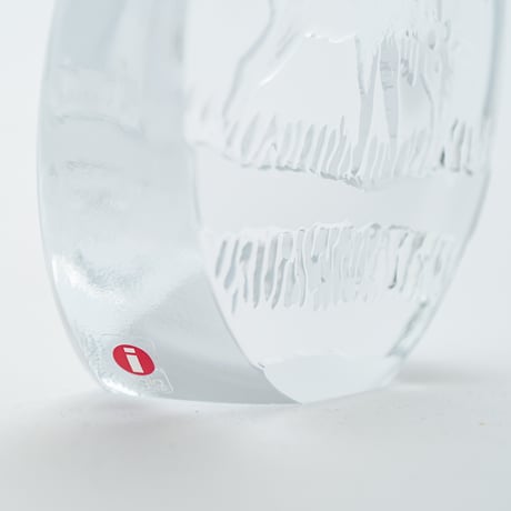 Iittala｜Poro｜glass object｜reindeer