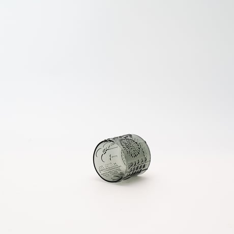 Nuutajarvi｜Flora ｜shot glass φ5.2cm｜grey