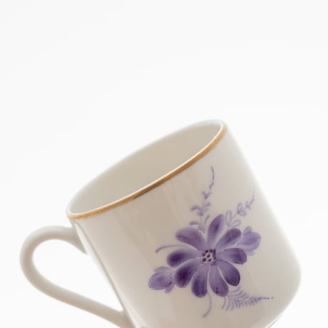 Arabia｜cup φ5.4cm｜purple flower