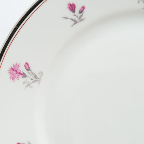 Arabia｜AB model｜plate φ20cm｜pink flower