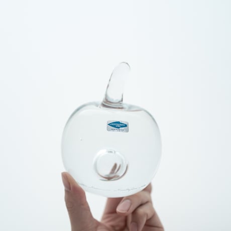 Nuutajarvi｜art glass｜apple