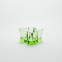 Iittala｜Aalto Collection｜candle holder H55mm｜apple green