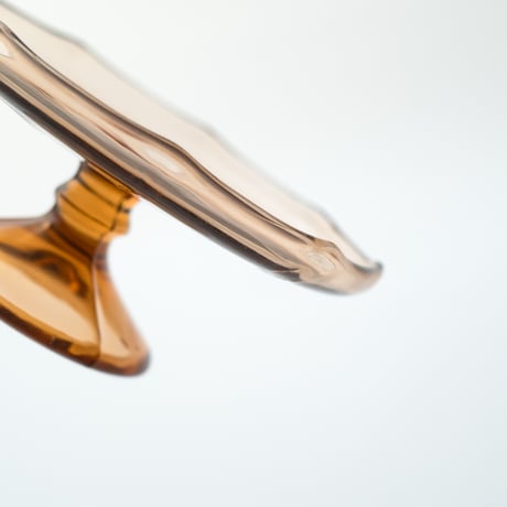 Riihimaki｜6530｜cake plate φ14cm｜amber
