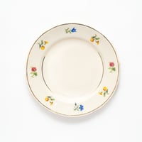 Old Arabia｜plate φ17cm｜colorful flowers