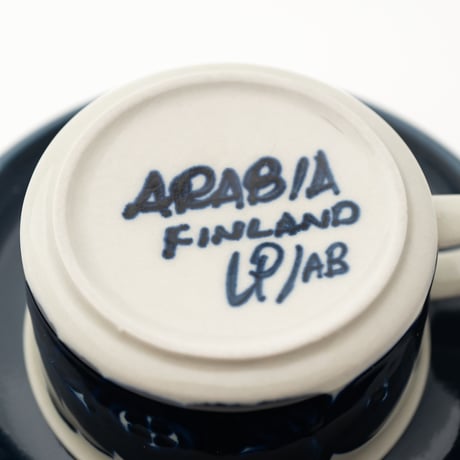 Arabia｜Anemone｜cup φ10cm｜blue｜1