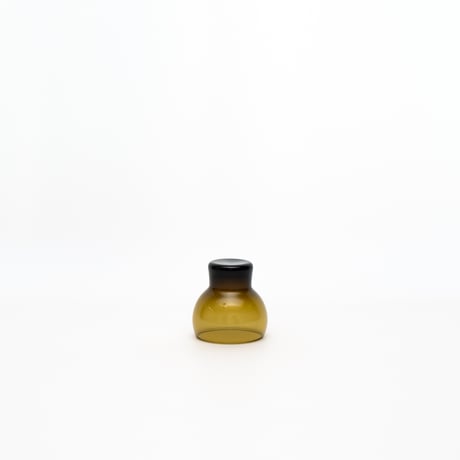 Nuutajarvi｜1119｜glass φ5.2cm｜brown