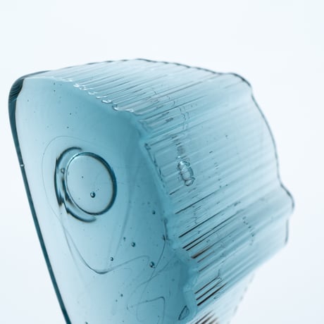 Iittala｜glass paperweight｜Midnight sun｜M｜1