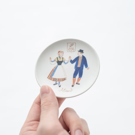 Arabia｜wall plate φ8.6cm｜Åland