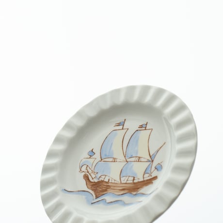 Arabia｜Sailor｜plate φ11.4cm