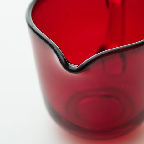 Nuutajarvi｜5578｜creamer φ8.8cm｜red