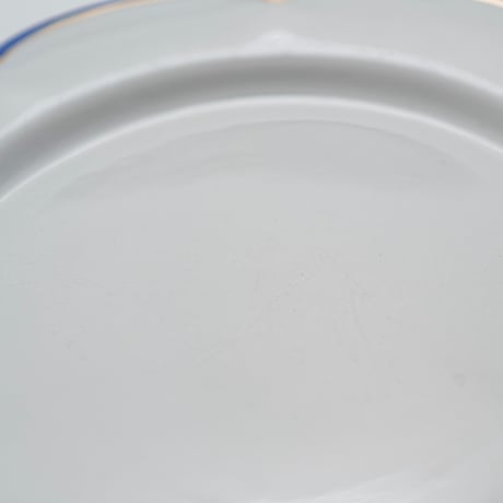 Old Arabia｜Pekka｜plate φ18cm｜blue and gold｜1