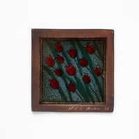 Arabia｜Helja｜wall plate｜tulip