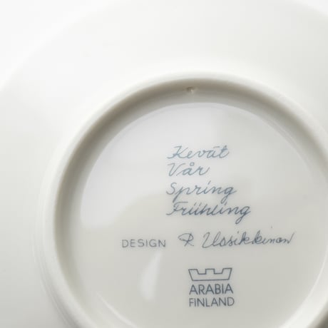 Arabia｜Wall plate｜spring