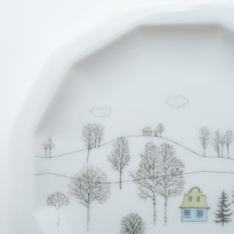Rosenthal｜Winterreise｜plate φ11.5cm