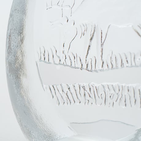Iittala｜Poro｜glass object｜reindeer