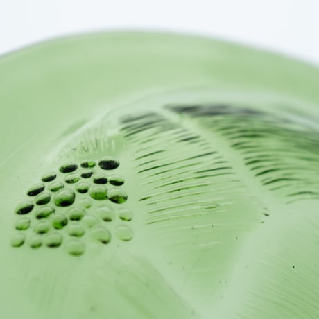 Nuutajarvi｜Pioni｜plate φ17cm｜green