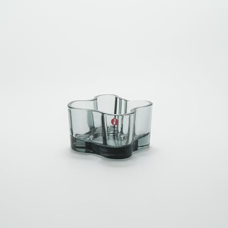 Iittala｜Aalto Collection｜candle holder H55mm｜grey