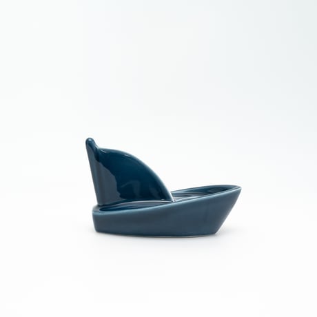 Arabia｜Helja｜candle holder｜blue boat