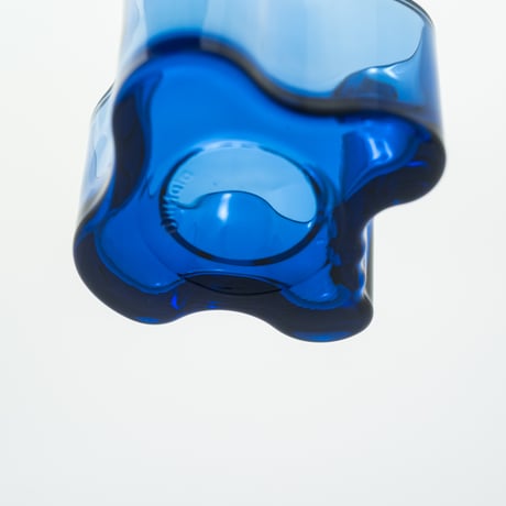 Iittala｜Aalto Collection｜candle holder H55mm｜ultramarine blue