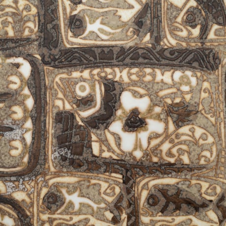 Royal Copenhagen｜Baca｜plate 22cm｜brown