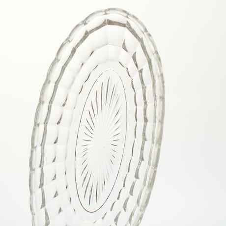 Kauklahti｜oval plate / bowl 20cm｜clear
