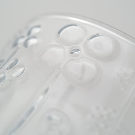Nuutajarvi｜Flora｜bowl φ10cm｜clear