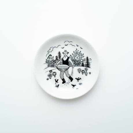 Arabia｜Emilia｜sowing｜plate φ9.5cm