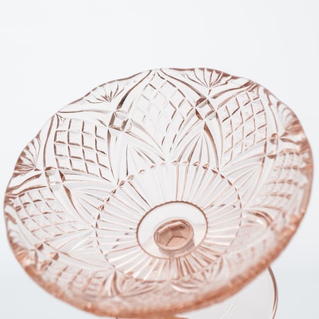 sugar bowl φ12.6cm｜pink