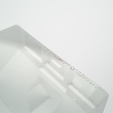 Iittala｜Village｜glass object｜1991｜Hakala's shop
