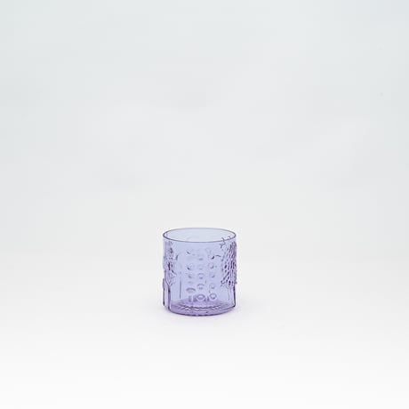 Nuutajarvi｜Flora ｜shot glass φ5.2cm｜amethyst