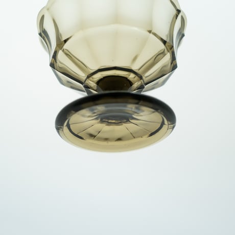 Riihimaki｜bowl 20cm with stem｜smoke