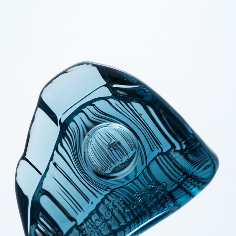 Iittala｜glass paperweight｜Midnight sun｜S｜2 | lu