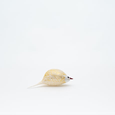 Murano｜glass bird｜white