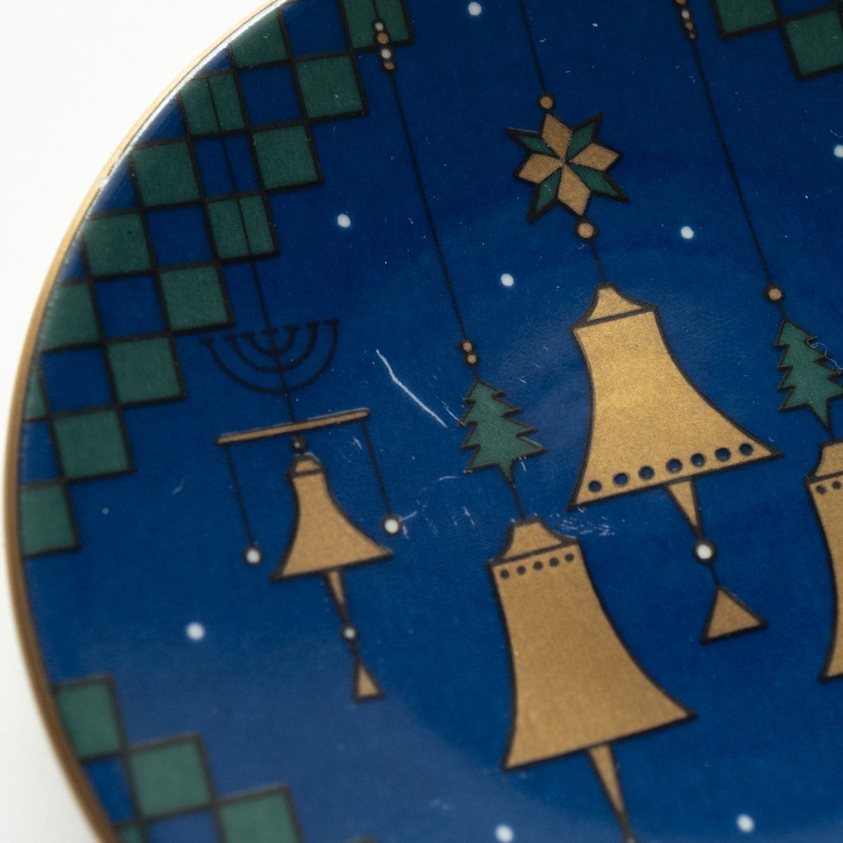 Arabia｜Christmas plate｜bell | lumikka shop