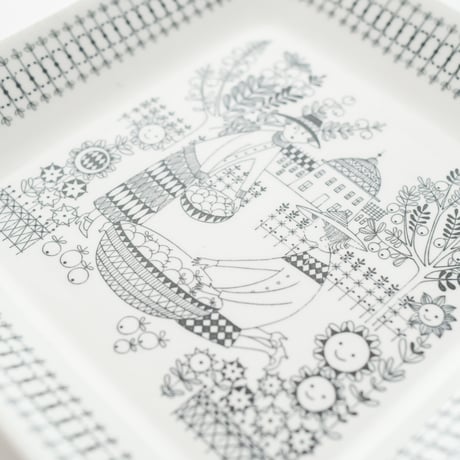 Arabia｜Emilia ｜plate 18cm