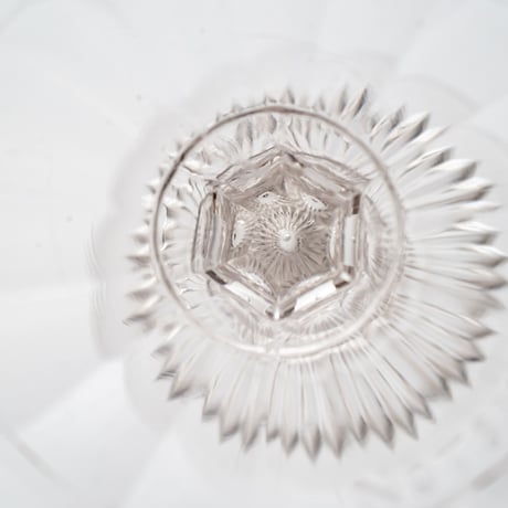 Nuutajarvi｜glass bowl φ11.6cm｜nötsjö stamp