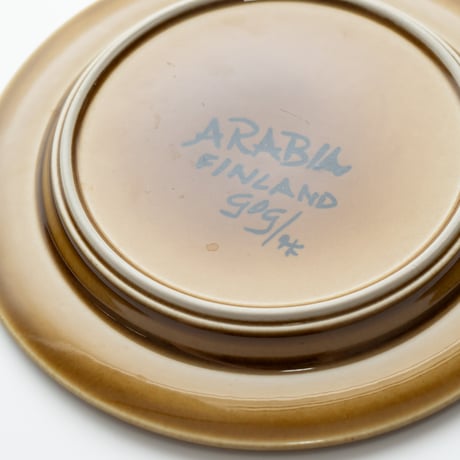 Arabia｜Fructus｜plate φ20cm｜brown｜A