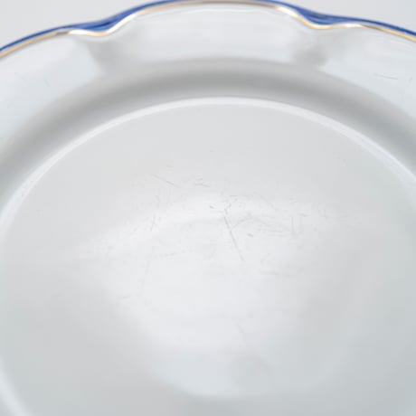 Old Arabia｜Pekka｜plate φ18cm｜blue and gold｜2