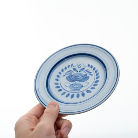 Arabia｜Blue Rose｜plate φ15cm
