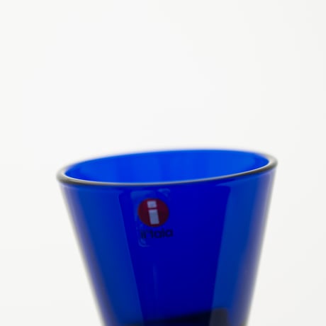 Iittala｜Kartio｜shot glass φ6.2cm｜cobalt blue