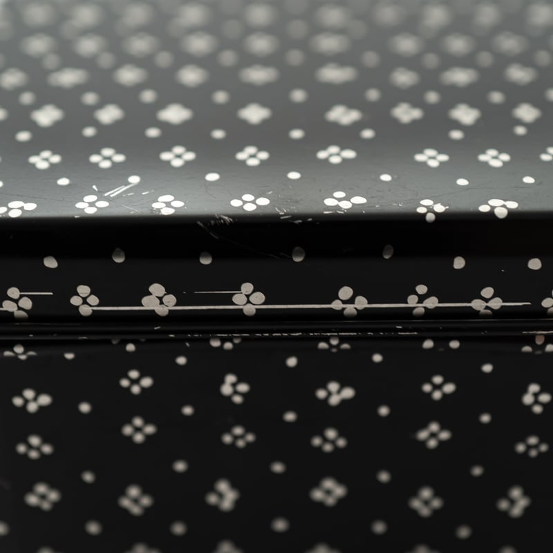 Marimekko｜tin can｜Muija｜black | lumikka shop