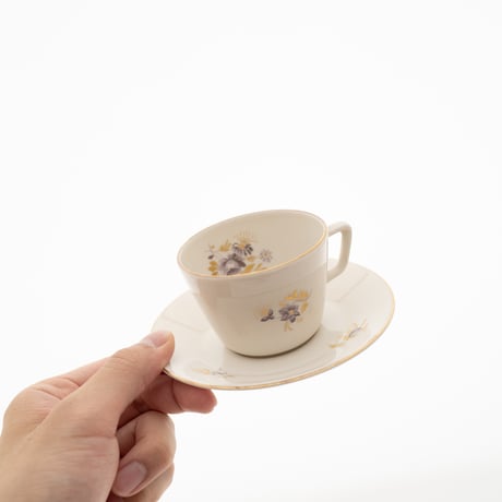 Old Arabia｜cup φ7.0cm｜purple and gold