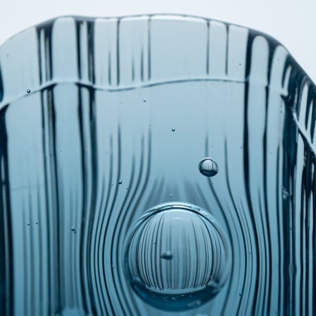 Iittala｜glass paperweight｜Midnight sun｜M｜2