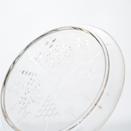 Nuutajarvi｜Flora ｜plate φ17cm｜clear｜1
