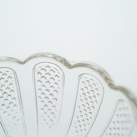 Nuutajarvi｜sugar bowl H8cm｜clear｜02