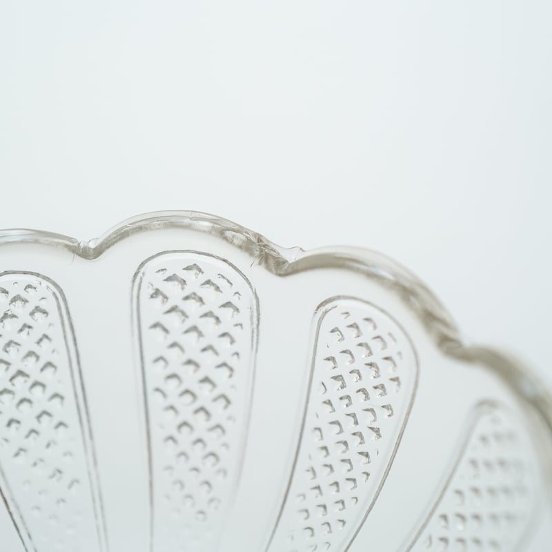 Nuutajarvi｜sugar bowl H8cm｜clear｜02 | lumikka shop