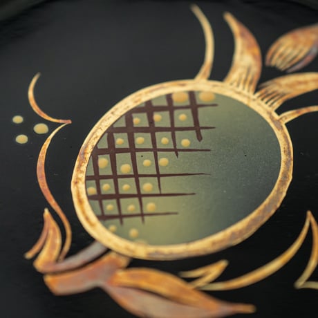Old Arabia｜plate φ15cm｜pineapple