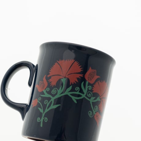 Marimekko｜mug φ8cm｜navy
